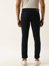 Men's Slim Fit Solid Low Rise Stretchable Jeans