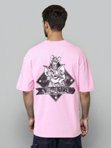 Men's Boxy Tom & Jerry Printed Round Neck Tshirt
