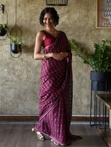 Women's Multicolor Pure Cotton Saree