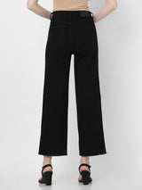 Women's Black High Rise Zoey Wide Leg Jeans
