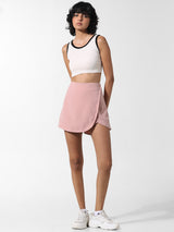 Women's White Knitted Casual Solid Cropped Sleeveless Top