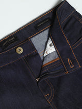 Men's Blue Casual Slim Fit Solid  Jeans