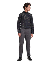 Men's Black Casual Printed Full Sleeves Shirt