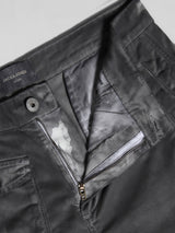Men's Grey  Casual Regular Fit Solid  Cargo