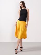 Women's Black Fitted Top