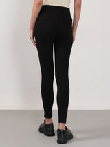 Women's Black High Rise Skinny Fit Jeggings