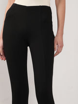 Women's Black High Rise Skinny Fit Jeggings