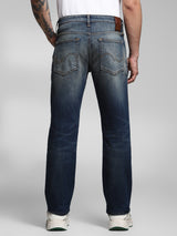 Men's Blue Casual Regular Fit Solid  Jeans