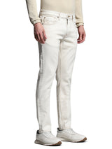 Men's White Slim Fit Jeans