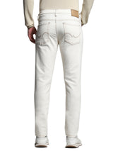 Men's White Slim Fit Jeans