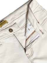 Men's White Slim Fit Jeans