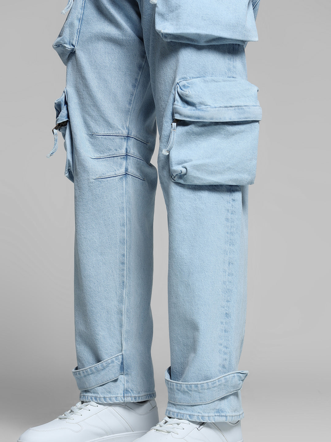 Men's Blue Casual Regular Fit Solid  Jeans