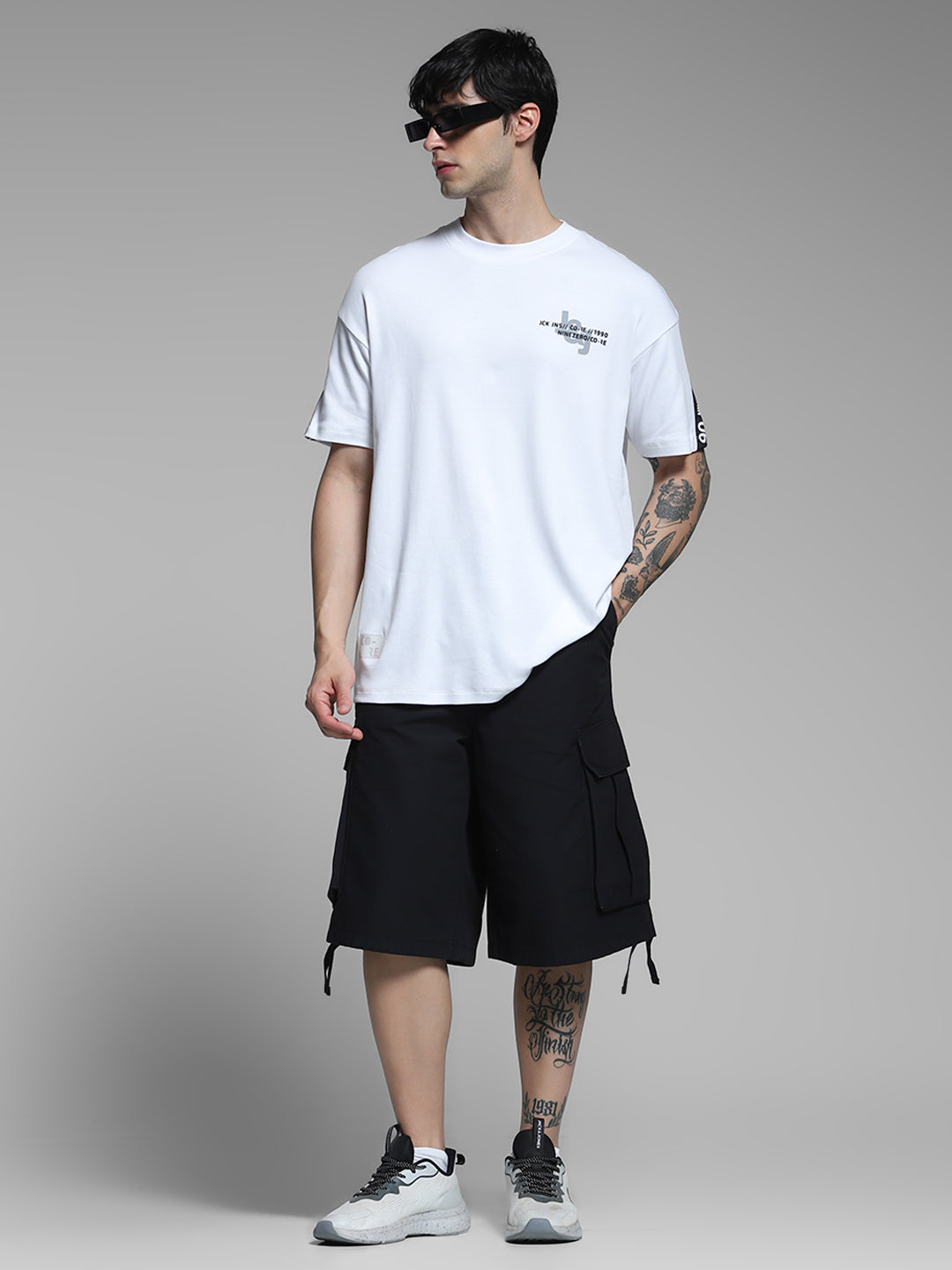 Men's Black Casual Regular Fit Solid  Shorts