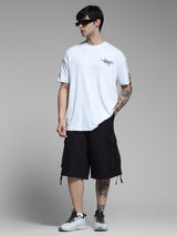Men's Black Casual Regular Fit Solid  Shorts