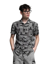 Men's Black Regular Fit Shirt