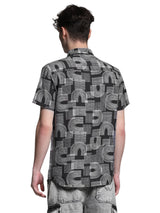 Men's Black Regular Fit Shirt
