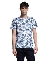Men's White Regular Fit Tshirt