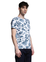 Men's White Regular Fit Tshirt