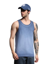 Men's Blue Regular Fit Vest