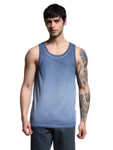 Men's Blue Regular Fit Vest