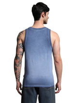 Men's Blue Regular Fit Vest