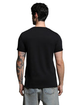 Men's Slim Fit Black Tshirt