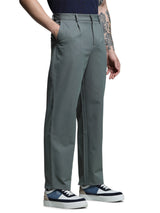 Men's Olive Straight Fit Chino