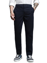 Men's Blue Slim Fit Chino
