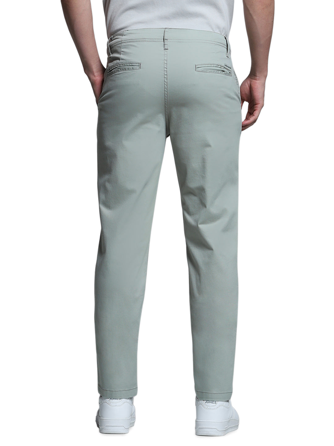 Men's Green Slim Fit Chino