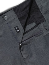 Men's Grey Straight Fit Cargo