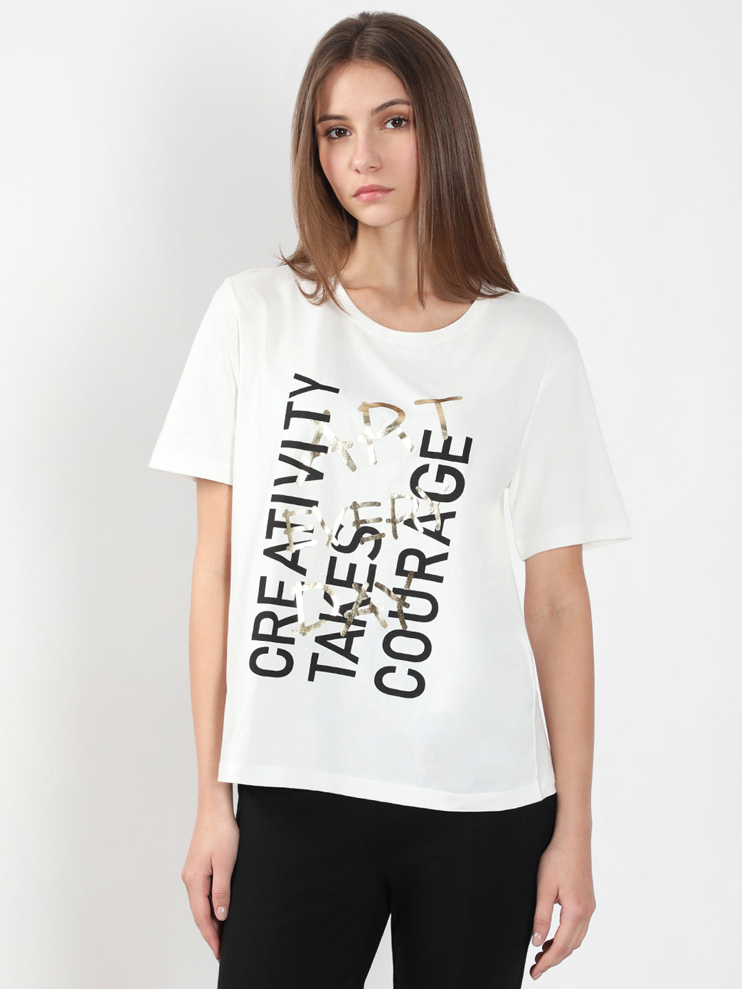 Women's White T-Shirt