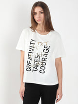 Women's White T-Shirt