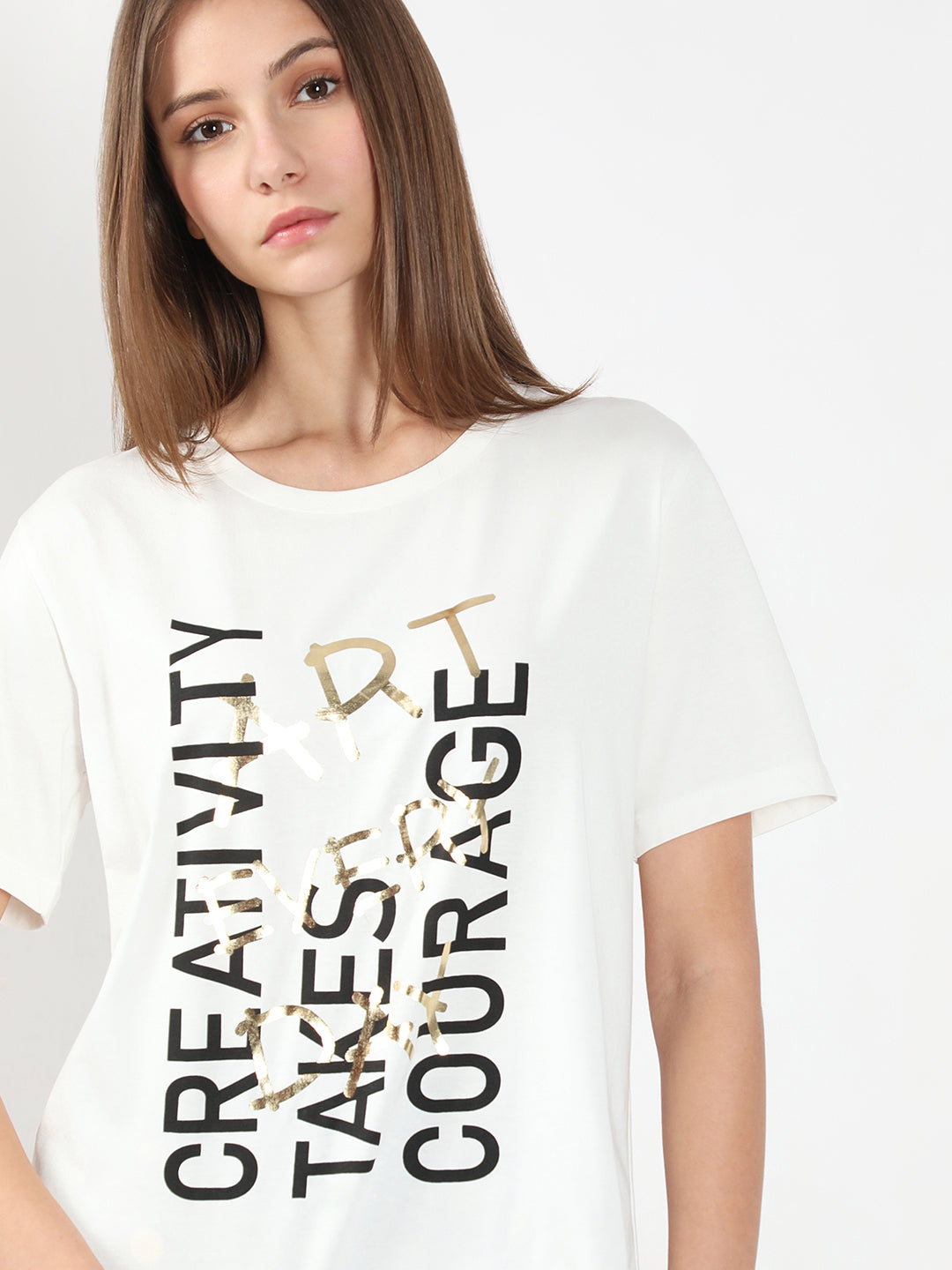 Women's White T-Shirt