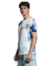 Men's White Regular Fit Tshirt