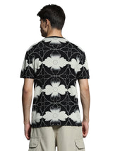 Men's Black Regular Fit Tshirt