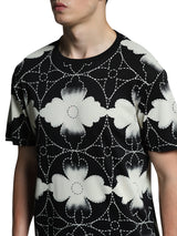 Men's Black Regular Fit Tshirt