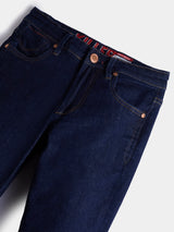 Boys Blue Casual Solid Jeans