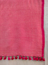 Women's Beige Cotton Blend Saree