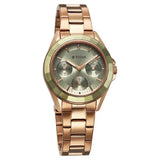 Women's Purple Green Round Dial Watch - 95315KM03