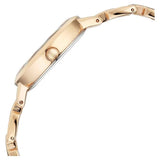 Women's Rose Gold Copper Round Dial Watch - 95352WM01