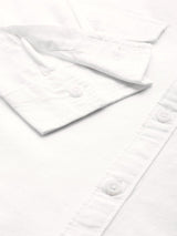 Men's Regular Fit Solid Full Sleeves Cutaway Collar Casual Shirt