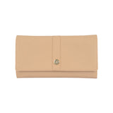 Women's Market Beige Large 3 Fold Wallet