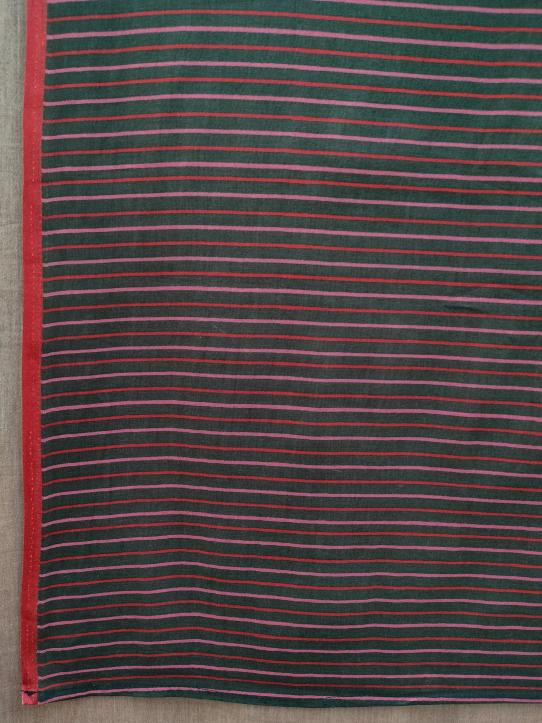 Women's Black Pure Cotton Saree