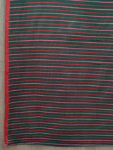 Women's Black Pure Cotton Saree
