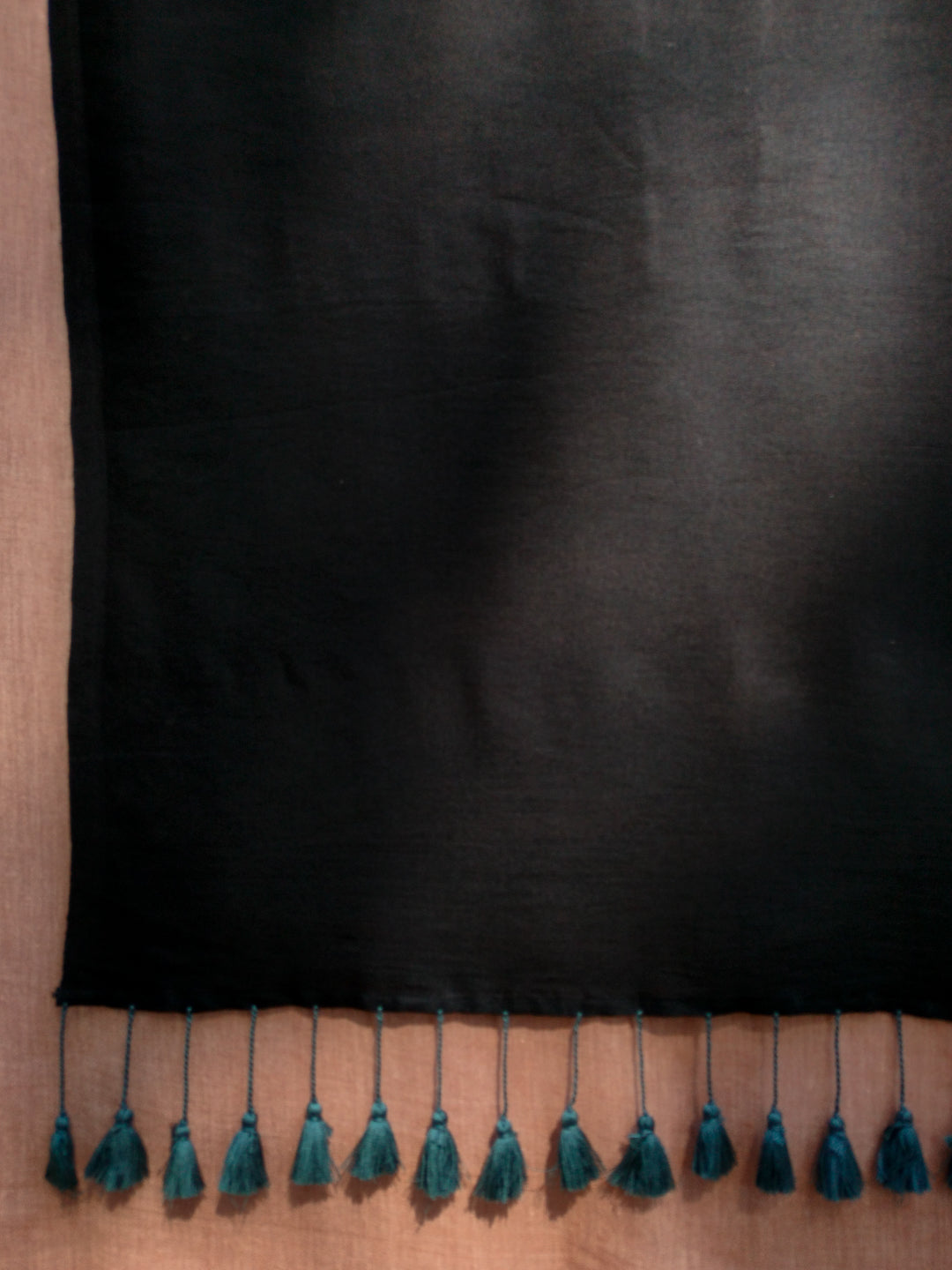 Women's Gray Cotton Blend Saree