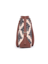 Women's Multicolor Vegan Leather Finish Shoulder Bag - 13.8L