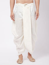 Men's Cream Festive Ethnic Dhoti
