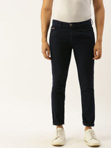Men's Slim Fit Solid Low Rise Stretchable Jeans