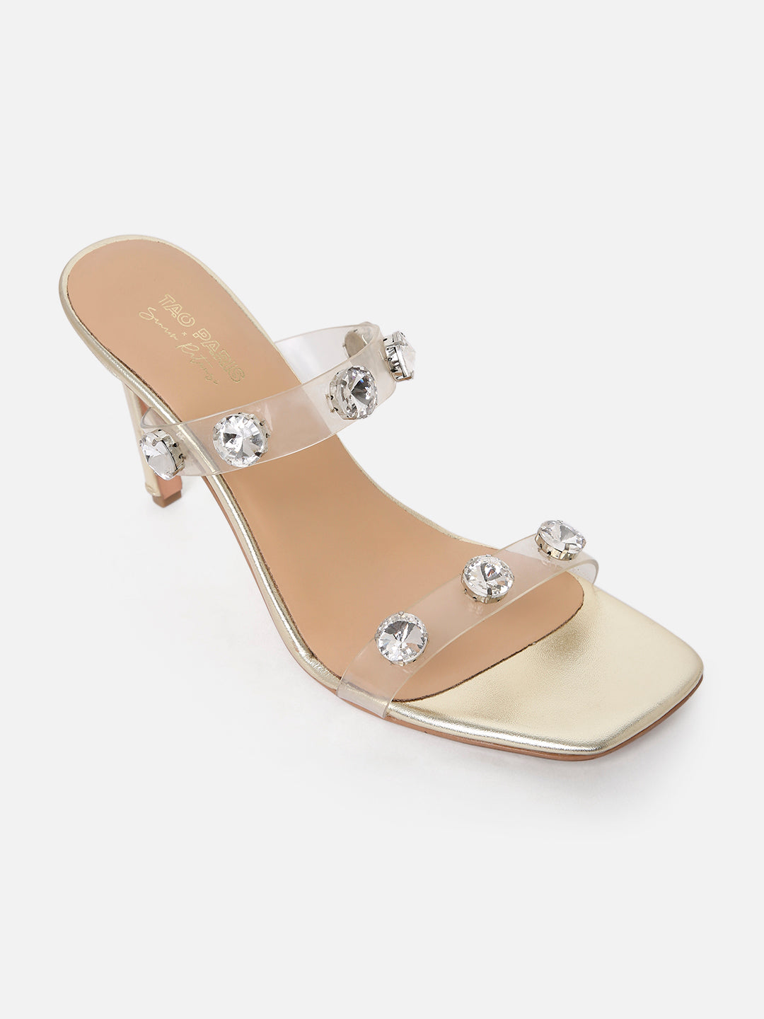 Women's Beige Casual Leather Slip-Ons