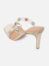 Women's Beige Casual Leather Slip-Ons